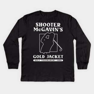 Shooter McGavin /\/\/ Gold Jacket 1996 Kids Long Sleeve T-Shirt